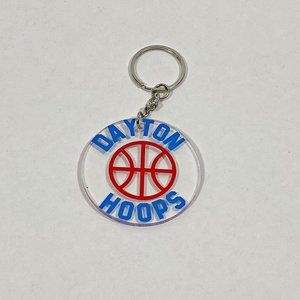 Dayton‎ Hoops Keychain / Dayton Key Ring